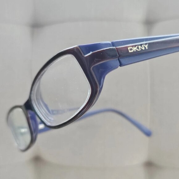 Dkny Accessories - DKNY Women Glasses Frame Eyewear Blue/Brown Tone 51[]16 135 Eyeglass Frame only
